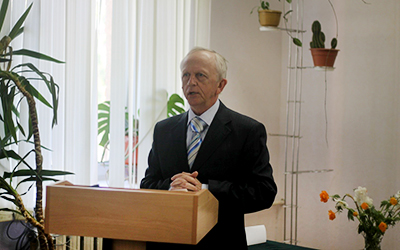 Выступление декана факультета