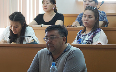 Преподаватели Евразийского национального университета им. Л.Н. Гумилёва (Астана, Казахстан) проходят курсы повышения квалификации 