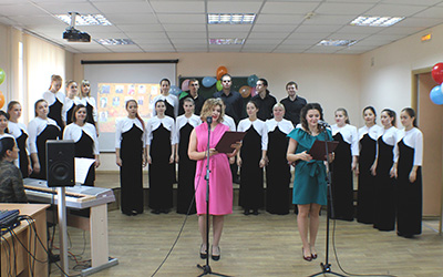 Концерт ко Дню учителя в ОмГПУ