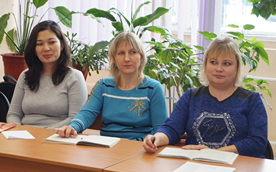 Слушатели педагогической гостиной