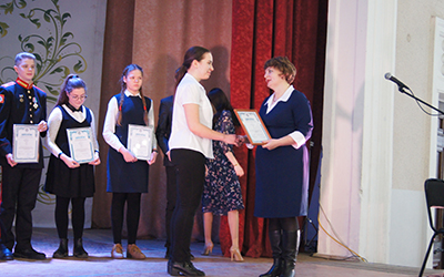 награждение победителей олимпиады