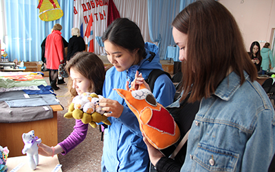 Участники конференции на мастер-классе