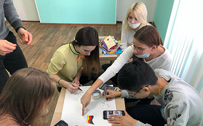 Педагогический отряд «Вожатский переплет» провел профориентационные смены для одаренных детей