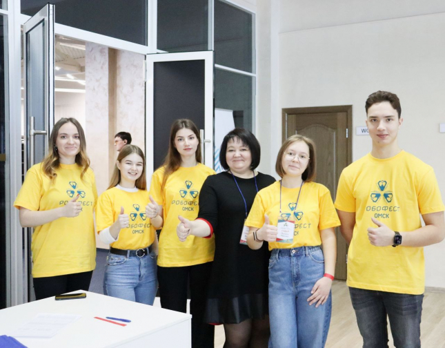 В Омске при поддержке ОмГПУ прошел Робототехнический фестиваль «Робофест»