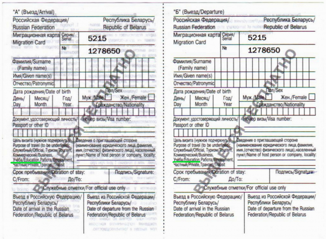 Миграционная карта иностранного гражданина образец. Миграционная карта Беларусь. Миграционная карта Китай. Миграционная карта Грузии.